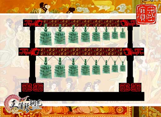 16件晉侯穌青銅編鐘，西周時期編鐘編磬