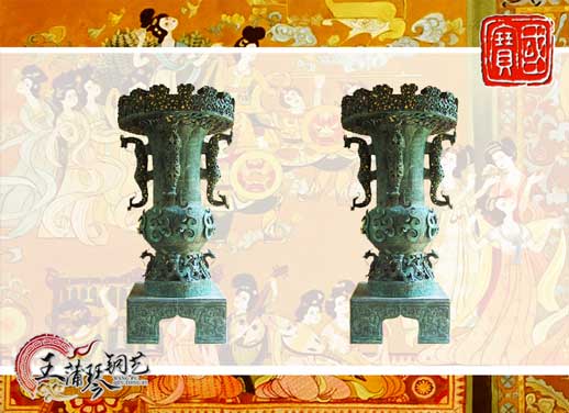 曾侯乙銅尊，武漢東湖賓館雕塑