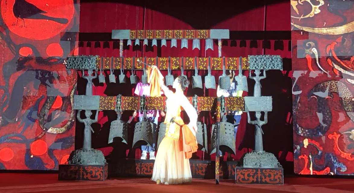 隨州編鐘音樂(lè)《楚商》古樂(lè)欣賞！